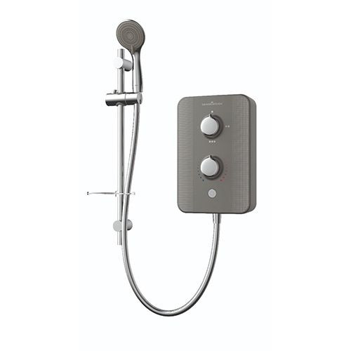 Aqualisa Gainsborough Slim Duo 9.5kW Electric Shower Titanium Grey