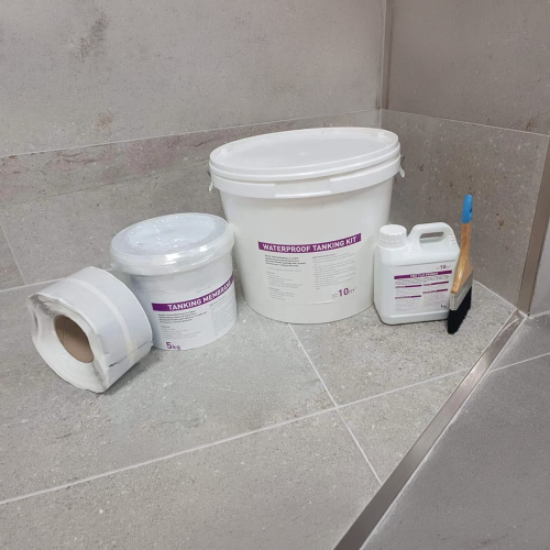 Wetroom Waterproof Tanking Kit