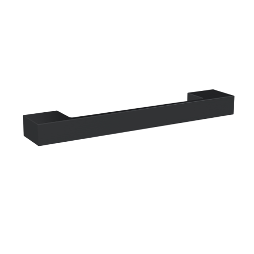 Nuie Matt Black Square D Handle 128mm Centres