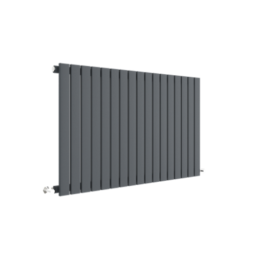 Nuie Sloane Horizontal Single Panel Anthracite Designer Radiator 600mm x 992mm
