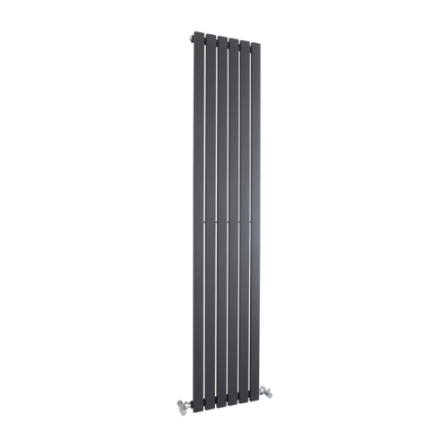 Nuie Sloane Single Panel Anthracite Designer Radiator 1800mm x 354mm