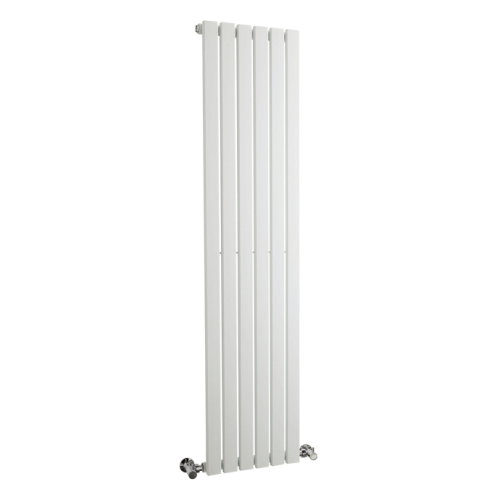 Nuie Sloane Single Panel White Designer Radiator 1500mm x 354mm
