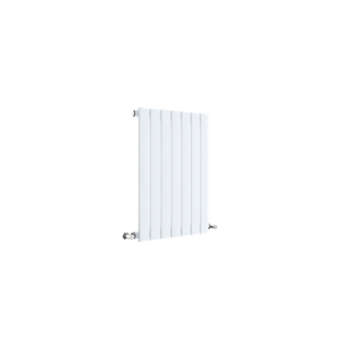 Nuie Sloane Horizontal Single Panel White Designer Radiator 600mm x 412mm