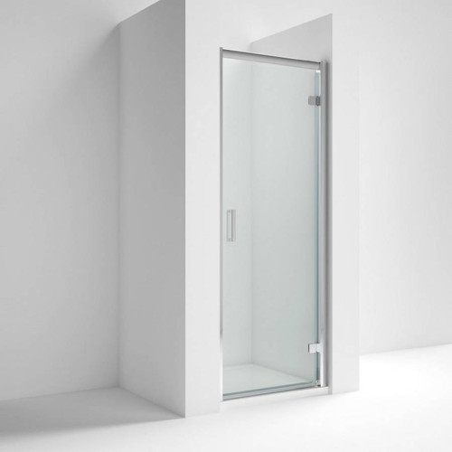 Kristal Chrome 900mm Hinged Door 6mm Glass (1900mm)