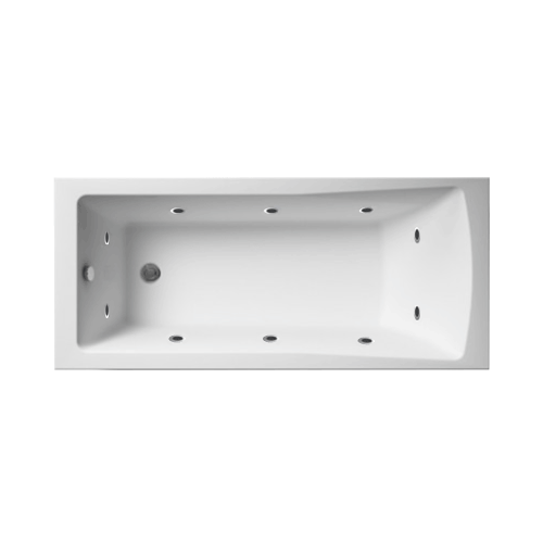 Linton 11 Jet Whirlpool Spa 1700mm x 750mm Single Ended Bath