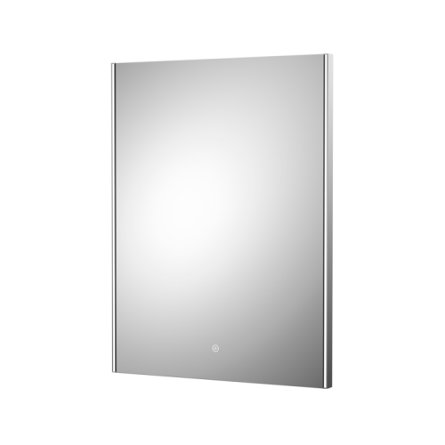 Nuie Ambient 800mm x 600mm Chrome Touch Sensor Mirror