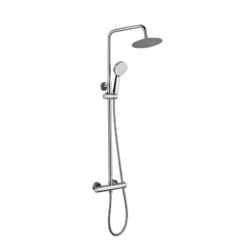 Maine Round Thermostatic shower - Chrome
