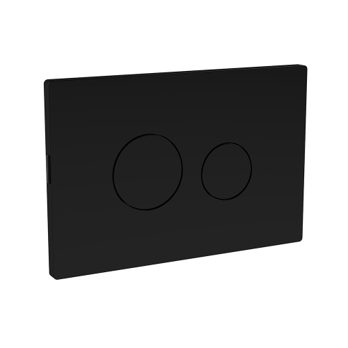 Air Round Plate For Pneumatic Cistern (Matt Black)