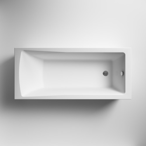 Linton Square 1500mm x 700mm Single Ended Bath & Leg Set