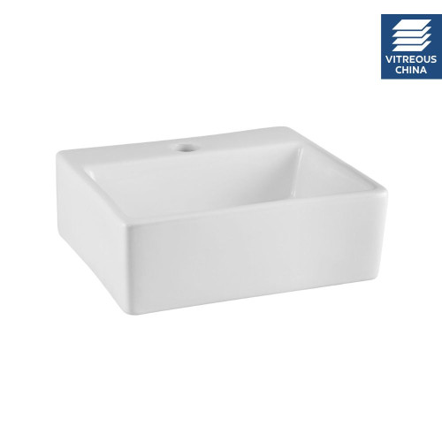 Rectangular 335mm Vessel Counter Top Basin - 1 Tap Hole