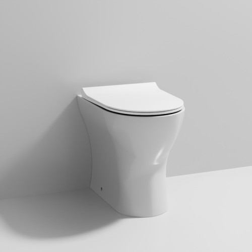 Metro Rimless Back To Wall Toilet & Soft Close Seat