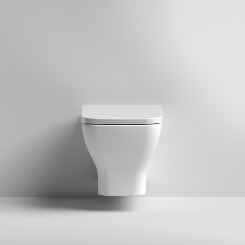 EVO Rimless Wall Hung Toilet & Soft Close Seat