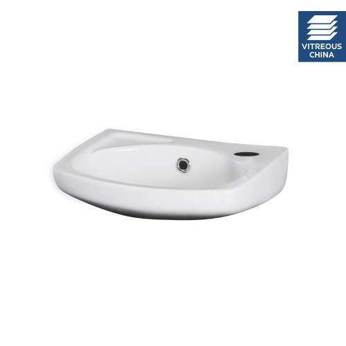 350mm Square Wall Hung Basin - 1 Tap Hole