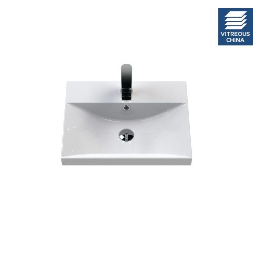 Nuie 500mm Thin-Edge Ceramic Furniture Basin