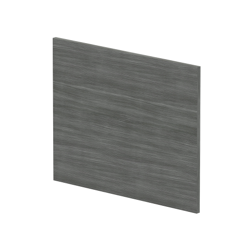 Anthracite Woodgrain 700mm Square Shower Bath End Panel