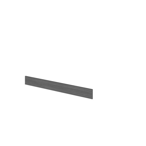 Hudson Reed Fusion Anthracite Woodgrain 1250mm Continuous Plinth