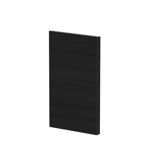 Hudson Reed Fusion Charcoal Black 370mm x 890mm Decorative Infill Panel/Rep End