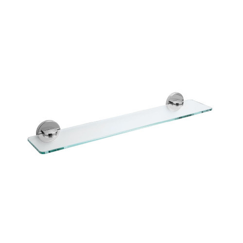 Orion Chrome Glass Vanity Shelf