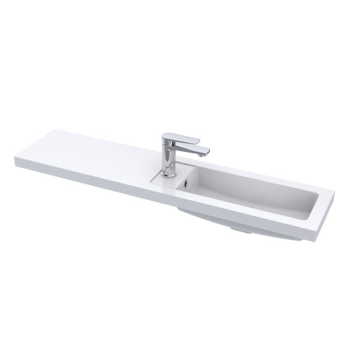 Hudson Reed 1100mm Slimline Polymarble Basin