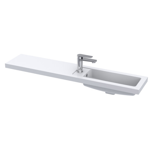 Hudson Reed 1200mm Slimline Polymarble Basin