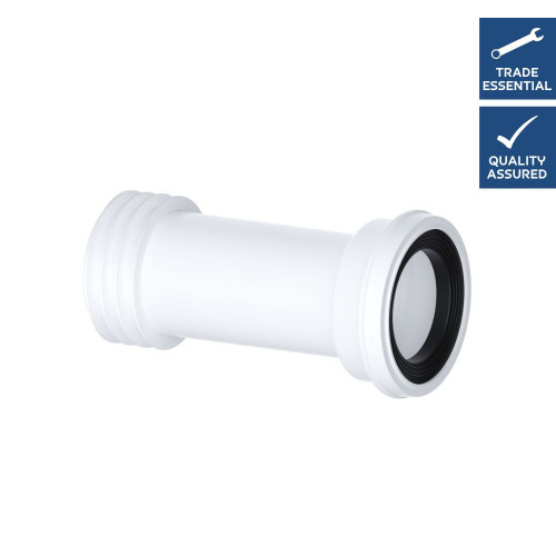 Viva Sanitary Extended Straight 'EASI-FIT' Pan Connector