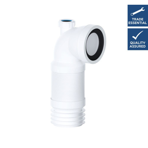 Viva Sanitary 90 Degrees 'SLINKY-FIT' Flexi Pan Connector (32mm Boss)