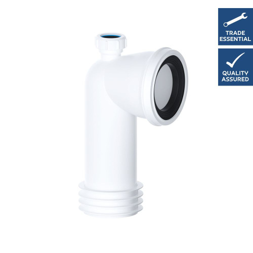 Viva Sanitary 90 Degrees 'EASI-FIT' Pan Connector (32mm Boss)