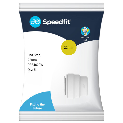 Speedfit Stop End 22mm Pack of 5