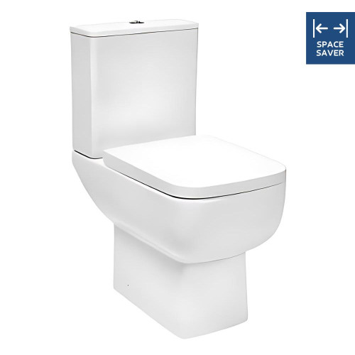 Ultra 600 Rimless Close Coupled Toilet & Soft Close Seat