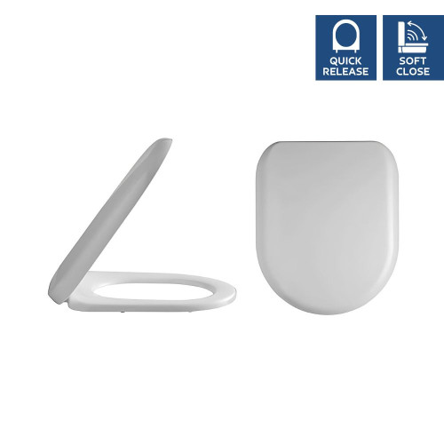 RAK Compact Quick Release Wrap Over Soft Close Seat