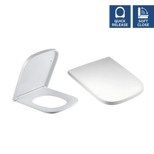 RAK 600 Series Soft Close Toilet Seat Wrap Over
