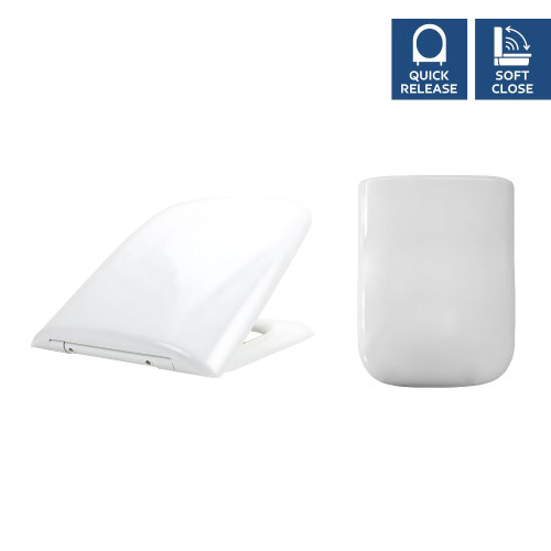RAK Metropolitan Soft Close Urea Toilet Seat With Quick Release Hinge
