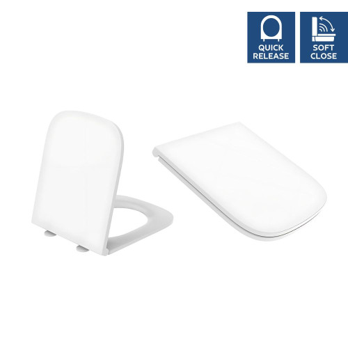 RAK Series 600 Quick Release Slim Sandwich Soft Close Seat