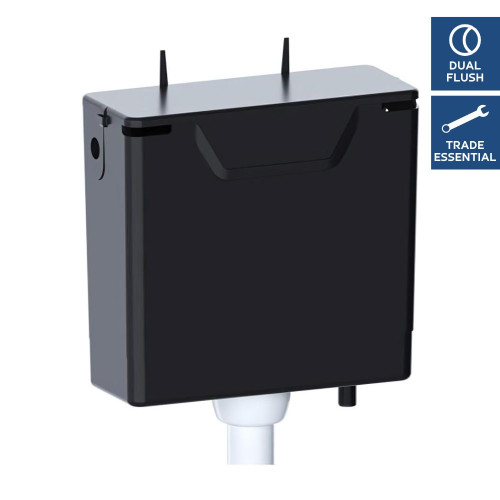 Viva Sanitary Skylo (Bottom & Side Entry) Black Concealed Cistern