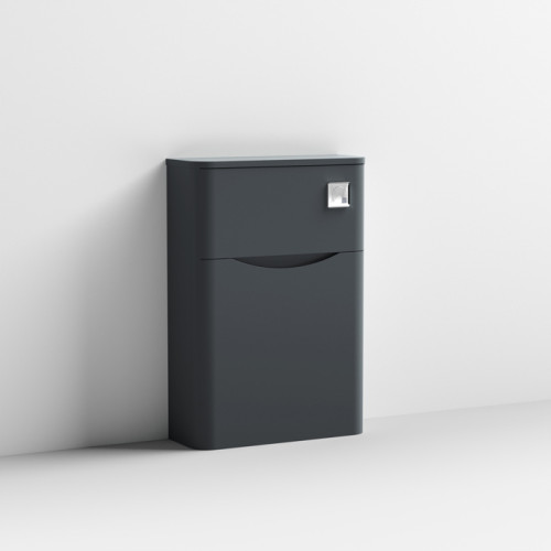 Nuie Lunar Soft Black 550mm WC Unit