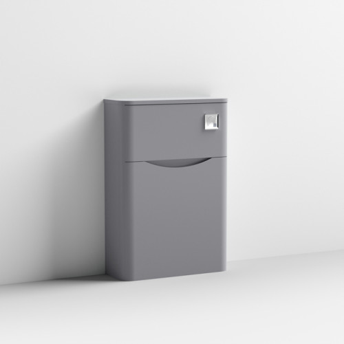 Nuie Lunar Satin Grey 550mm WC Unit