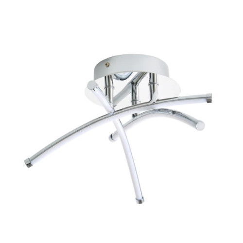 Mandra Chrome LED Ceiling Cross-Over IP44