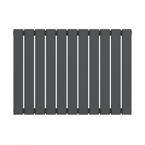 Sienna Double Panel Black Designer Radiator 600mm x 832mm