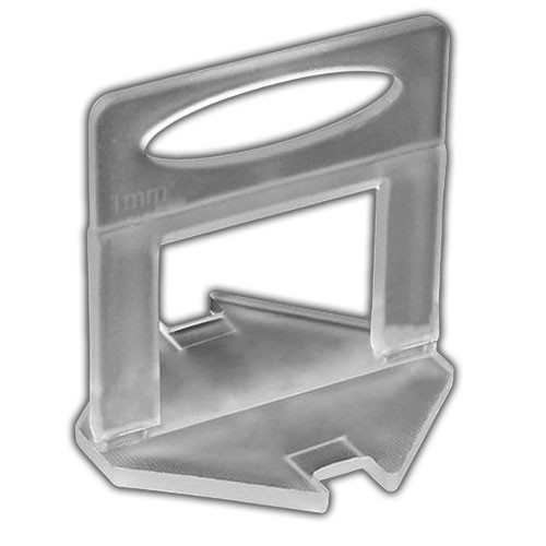 Tile Leveling Spacer Clips - 1mm (100-PCS)