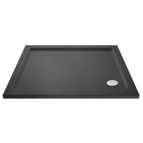 Pearlstone Slate Grey Square Shower Tray 900mm x 900mm x 40mm
