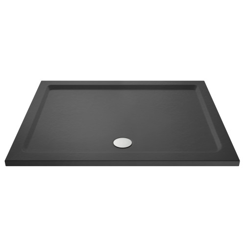 Pearlstone Slate Grey Rectangular Shower Tray 1400mm x 760mm x 40mm