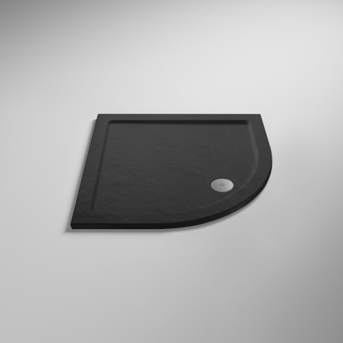 Pearlstone Slate Grey Quadrant Shower Tray 1000mm x 1000mm x 40mm