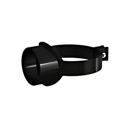 PF 110mm - Soil Pipe Strap Boss Black