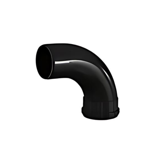 PF 110mm - 92.5Â° Single Socket Soil Pipe Bend Black