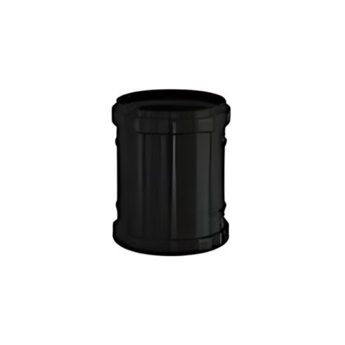 PF 110mm Double Socket Soil Pipe Coupler Black