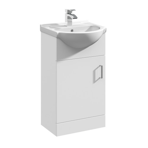 Mayford 450mm Floor Standing Cabinet & Basin - 1 Tap Hole