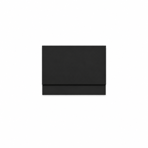 800mm Waterproof Matt Black End Bath Panel & Plinth