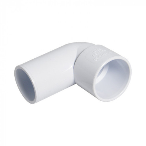 ABS Solvent Weld 90 Degree Conversion Bend 32mm White