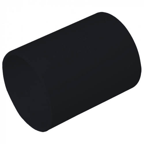 ABS Solvent Weld Straight Coupling 40mm Black