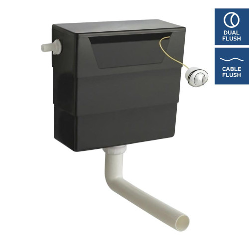 Nuie Front Access Dual Flush Concealed Cistern